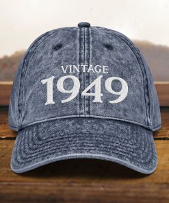 75. Geburtstag Mütze im Vintage Stil Papamütze Geboren im Jahr 1949 75. geburtstag mütze im vintage stil papamütze geboren im jahr 1949 5622