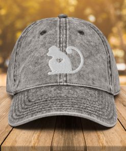 affe vintage baumwoll twill mütze affe liebhaber papa hut 5493