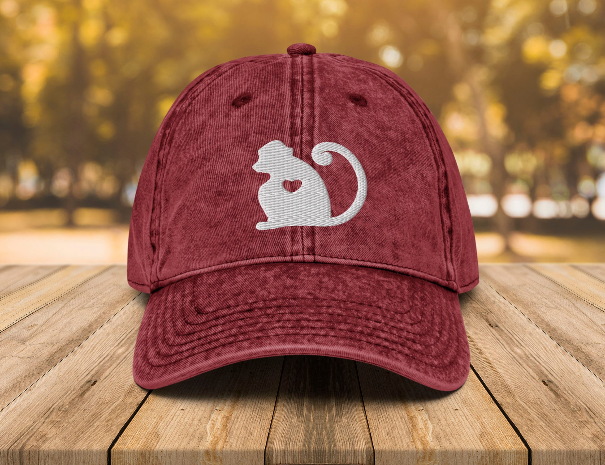 affe vintage baumwoll twill mütze affe liebhaber papa hut 6190 scaled