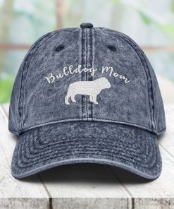 Bulldogge Vintage Baumwolle Twill Kappe Hund Liebhaber Papa Hut bulldogge vintage baumwolle twill kappe hund liebhaber papa hut 5765