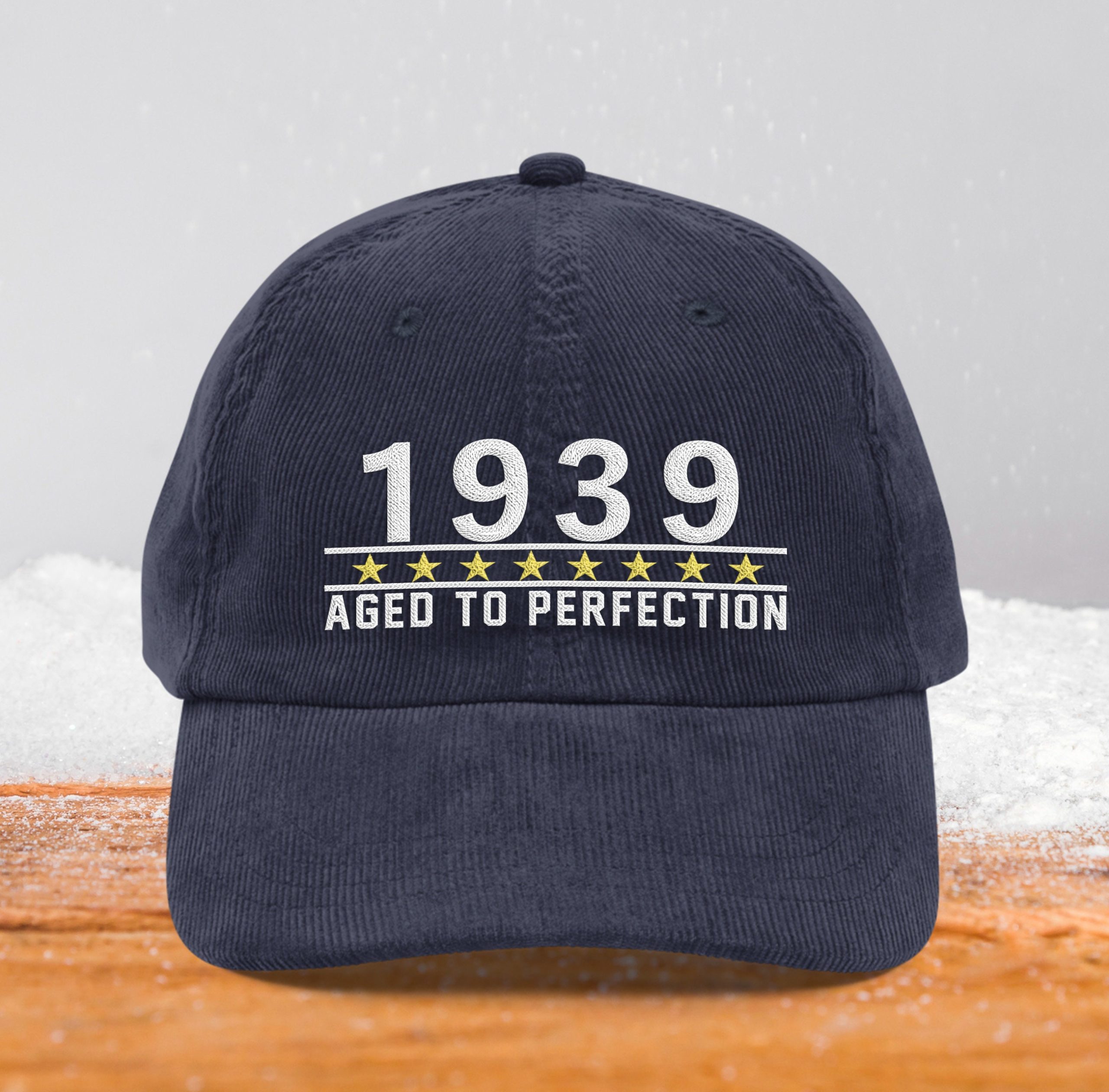 cordmütze zum 85. geburtstag vintage design geboren 1939 4484 scaled