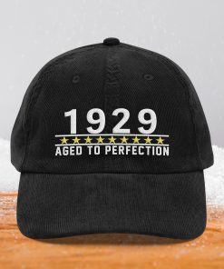 cordmütze zum 95. geburtstag vintage design jahrgang 1929 3937