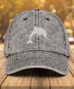 delfin vintage baumwoll twill mütze delfin liebhaber papa mütze 2084