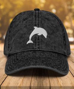 delfin vintage baumwoll twill mütze delfin liebhaber papa mütze 6128