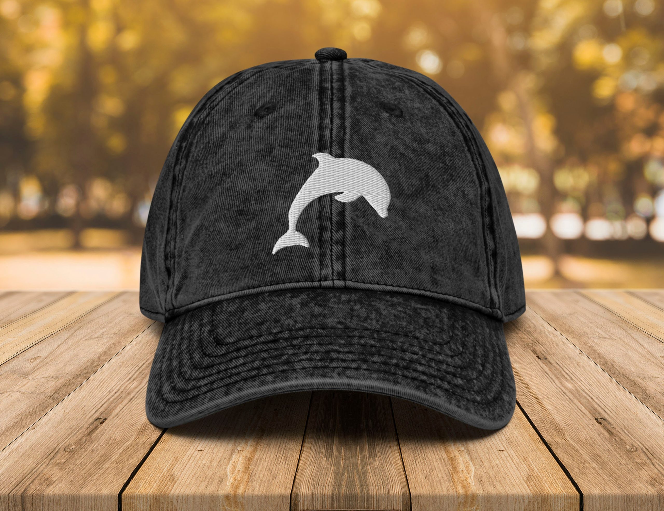 delfin vintage baumwoll twill mütze delfin liebhaber papa mütze 6128 scaled