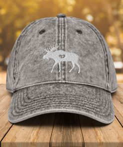 Elch Vintage Baumwolle Twill Cap Elch Liebhaber Papa Hut, Elch bestickte Mütze, Geschenk für Elch Liebhaber elch vintage baumwolle twill cap elch liebhaber papa hut, elch bestickte mütze, geschenk für elch liebhaber 2993