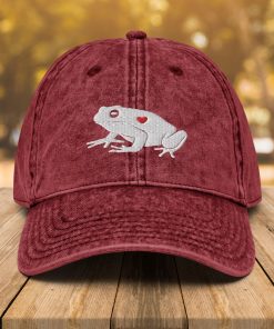 Frosch Vintage Baumwoll Twill Mütze Frosch Liebhaber Papa Hut frosch vintage baumwoll twill mütze frosch liebhaber papa hut 5787