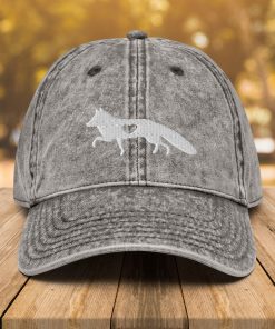 Fuchs Vintage Baumwolle Twill Cap Fuchs Liebhaber Papa Hut, Fuchs bestickte Mütze, Geschenk für Fuchs Liebhaber fuchs vintage baumwolle twill cap fuchs liebhaber papa hut, fuchs bestickte mütze, geschenk für fuchs liebhaber 1523
