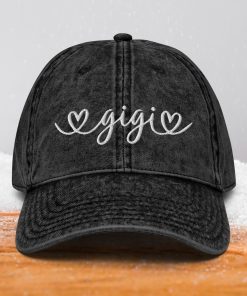 Gigi Vintage Bestickte Mütze Oma Baumwoll Twill Mütze, Geschenke für Oma gigi vintage bestickte mütze oma baumwoll twill mütze, geschenke für oma 6516