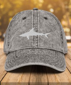 Hai Vintage Baumwoll Twill Mütze Hai Liebhaber Papamütze, Hai bestickte Mütze, Geschenk für Hai Liebhaber hai vintage baumwoll twill mütze hai liebhaber papamütze, hai bestickte mütze, geschenk für hai liebhaber 5826