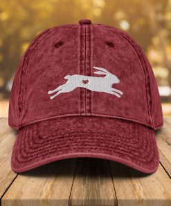 kaninchen vintage baumwolle twill mütze kaninchen liebhaber papa hut, kaninchen bestickte mütze, geschenk für kaninchen liebhaber, geschenk für bauer 5148