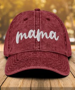 mama vintage baumwoll twill mütze individuelles geschenk für mama 5736
