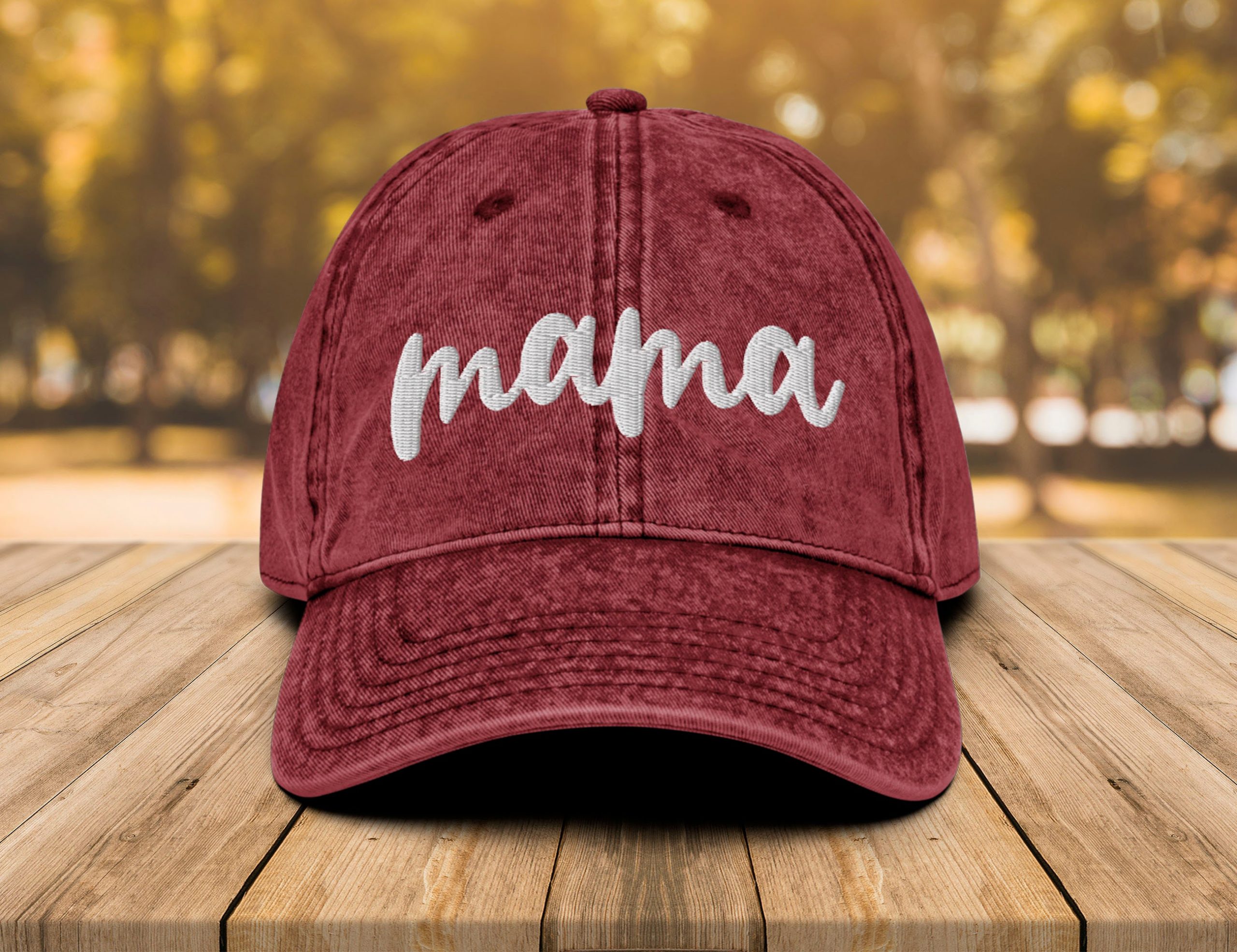 mama vintage baumwoll twill mütze individuelles geschenk für mama 5736 scaled