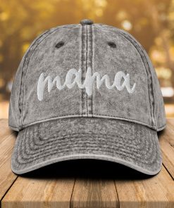 mama vintage baumwoll twill mütze individuelles geschenk für mama 6107