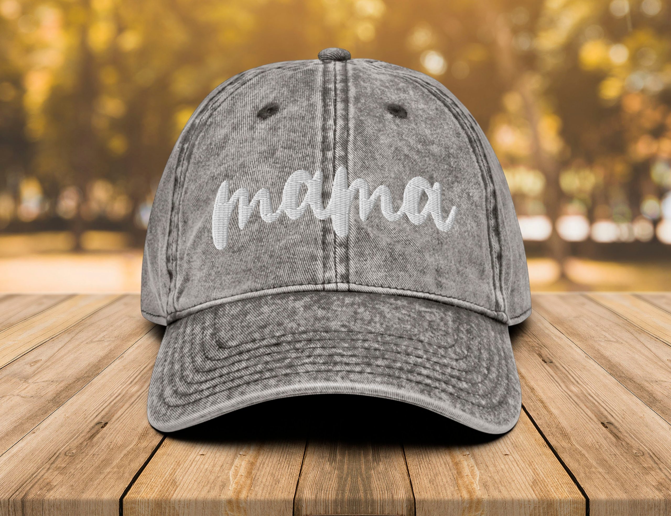 mama vintage baumwoll twill mütze individuelles geschenk für mama 6107 scaled