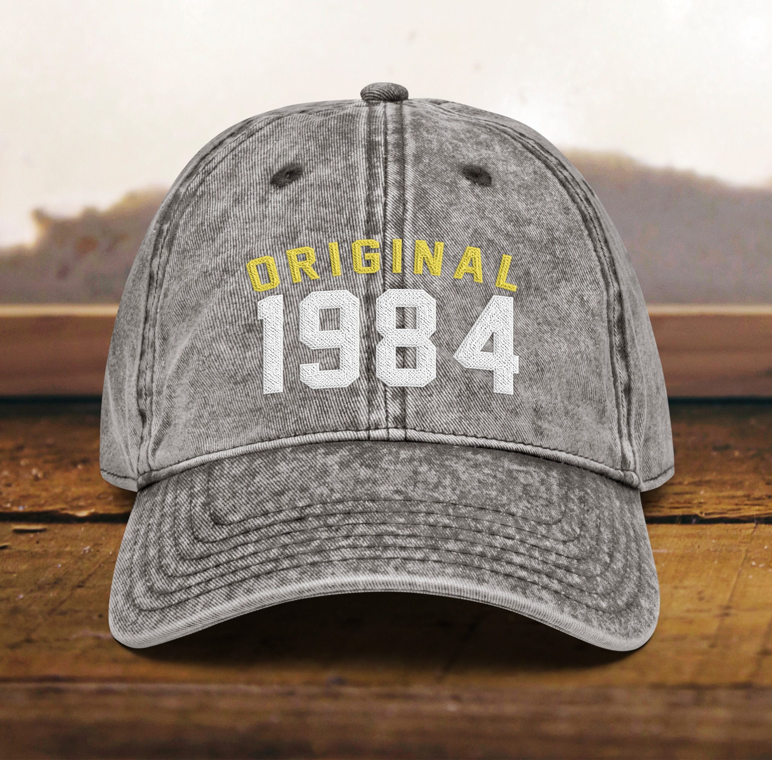 Mütze zum 40. Geburtstag Bestickte Vintage Mütze, Vintage Stil, Geschenk für Partys zum 40. Geburtstag, Geboren 1984, Baumwoll Twill Kappe mütze zum 40. geburtstag bestickte vintage mütze, vintage stil, geschenk für partys zum 40. geburtstag, geboren 1984, baumwoll twill kappe 4612 scaled