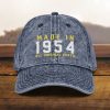 Mütze zum 70. Geburtstag Vintage Stil, bestickt, Geboren 1954, Baumwoll Twill Kappe mütze zum 70. geburtstag vintage stil, bestickt, geboren 1954, baumwoll twill kappe 7856 scaled