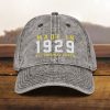 mütze zum 95. geburtstag vintage stil, bestickt, geboren 1929, baumwoll twill kappe 2161 scaled