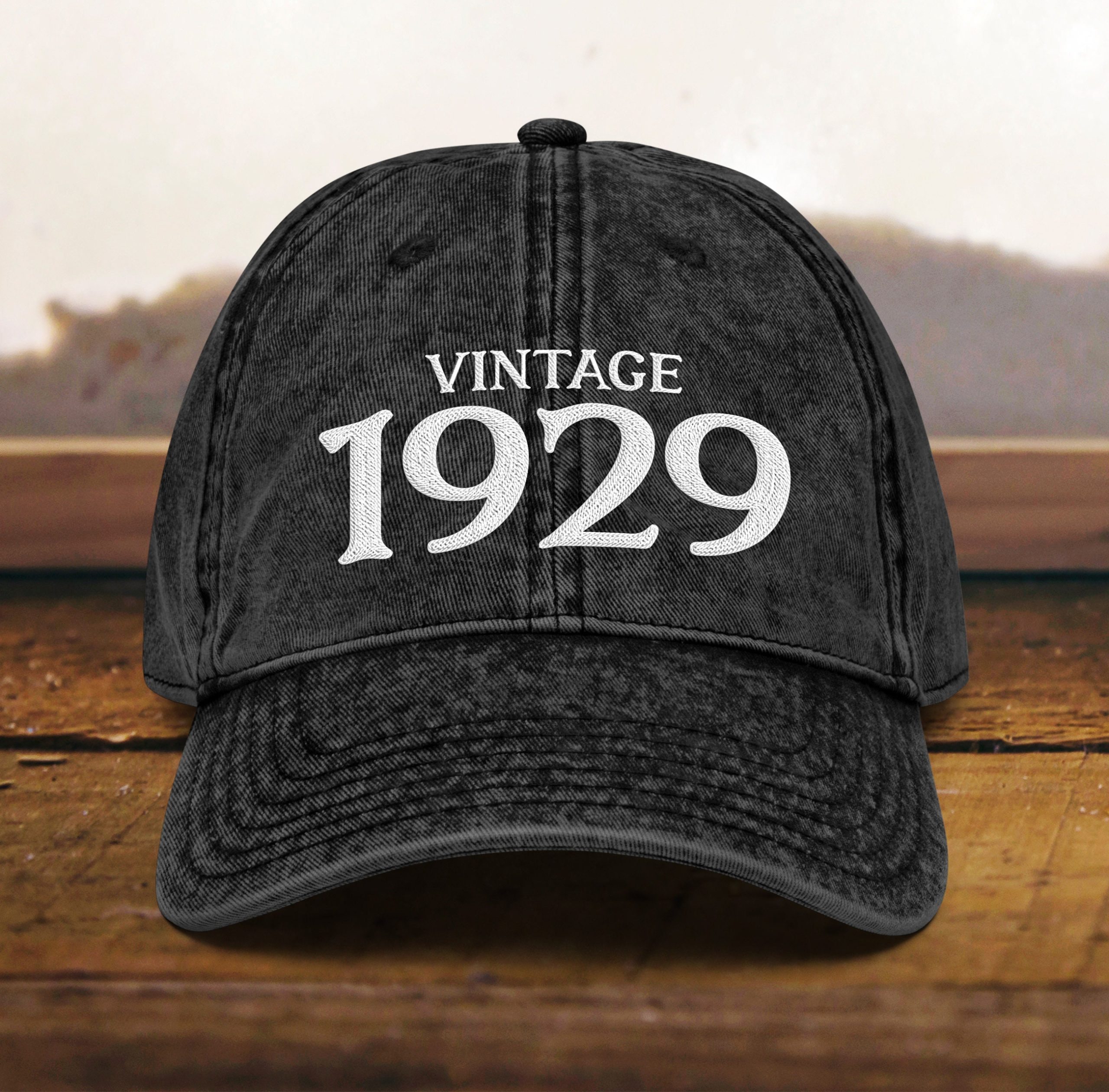 Mütze zum 95. Geburtstag Vintage Stil, bestickt, Papamütze, Geboren 1929, Vintage Baumwoll Twill Kappe, Geschenk zum 95. Geburtstag mütze zum 95. geburtstag vintage stil, bestickt, papamütze, geboren 1929, vintage baumwoll twill kappe, geschenk zum 95. geburtstag 3449 scaled