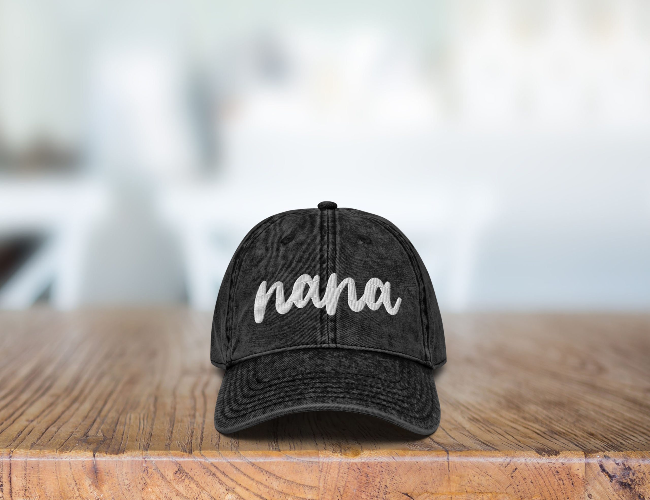 Nana Vintage Baumwoll Twill Mütze Individuelles Geschenk für Oma nana vintage baumwoll twill mütze individuelles geschenk für oma 7702 scaled