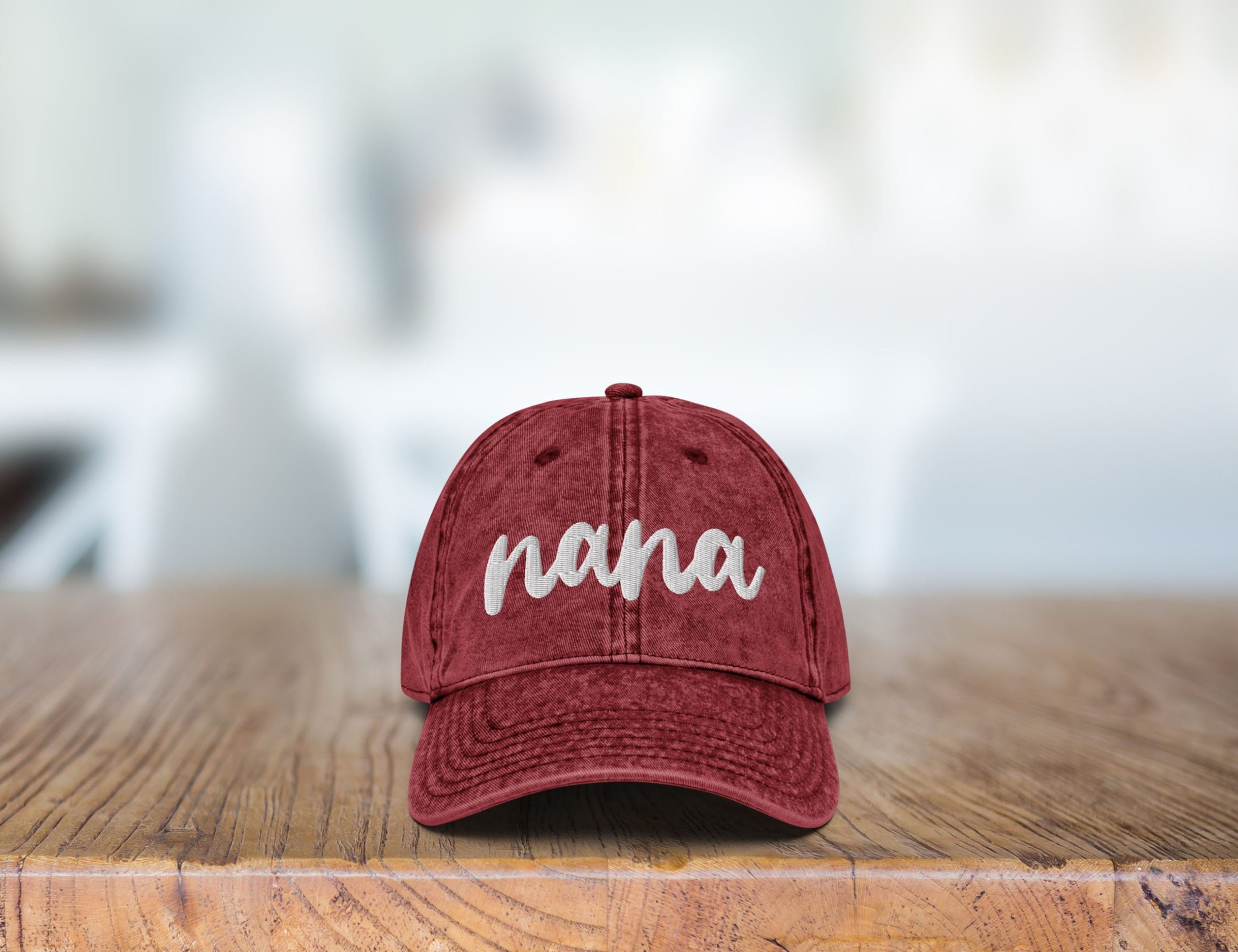 Nana Vintage Baumwoll Twill Mütze Individuelles Geschenk für Oma nana vintage baumwoll twill mütze individuelles geschenk für oma 7994 scaled