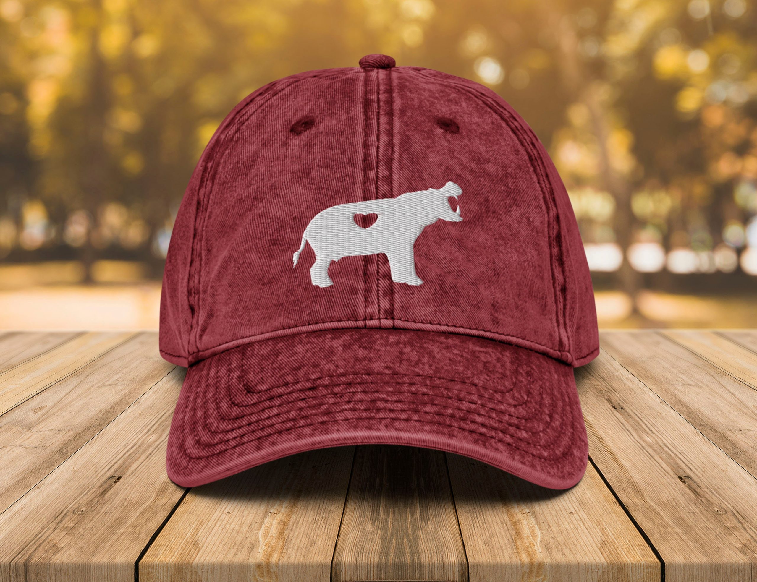 nilpferd vintage baumwoll twill mütze safari reise liebhaber papa mütze 1417 scaled