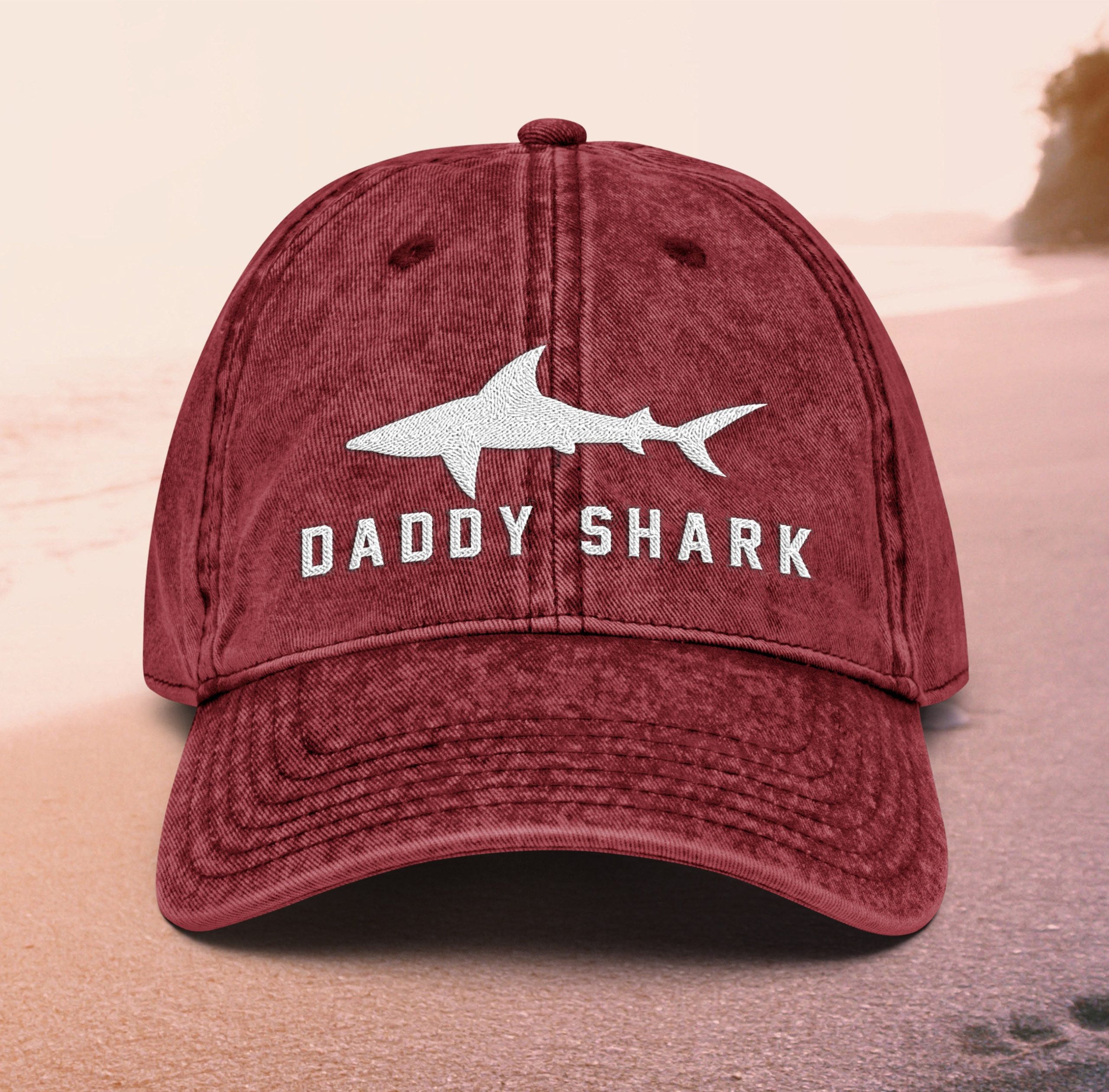 Papa Hai bestickte Vintage Stil Mütze Papa Hai Baumwolle Twill Cap, Geschenk für Papa papa hai bestickte vintage stil mütze papa hai baumwolle twill cap, geschenk für papa 3752 scaled