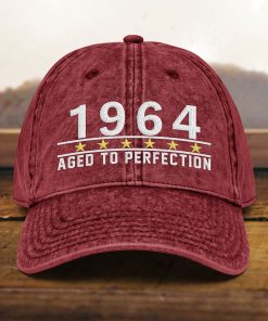 Papa Mütze zum 60. Geburtstag Vintage Design, bestickt, Geschenk für Männer und Frauen, Jahrgang 1964, Baumwoll Twill Kappe papa mütze zum 60. geburtstag vintage design, bestickt, geschenk für männer und frauen, jahrgang 1964, baumwoll twill kappe 5786