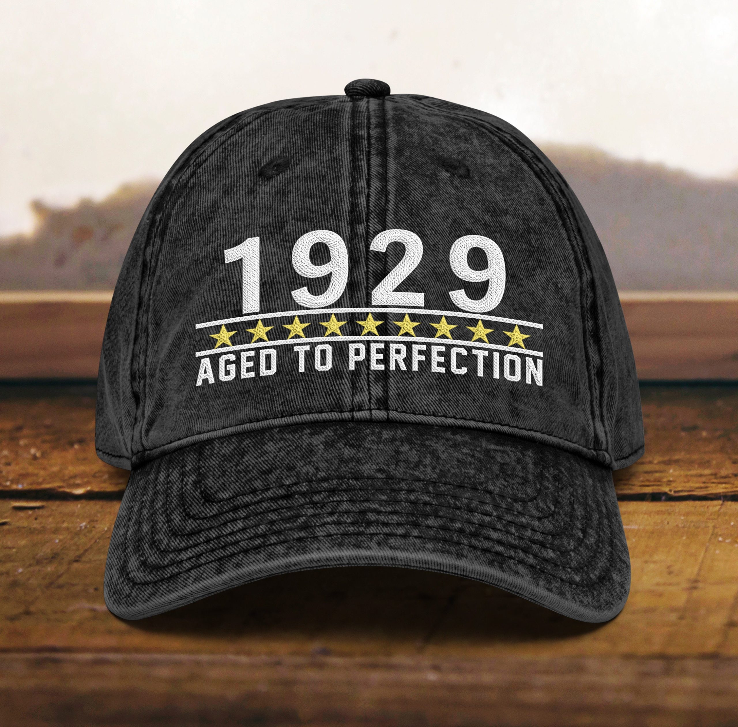 Papa Mütze zum 95. Geburtstag Vintage Design, bestickt, Geschenk für Männer und Frauen, Geboren 1929, Baumwoll Twill Kappe papa mütze zum 95. geburtstag vintage design, bestickt, geschenk für männer und frauen, geboren 1929, baumwoll twill kappe 7594 scaled