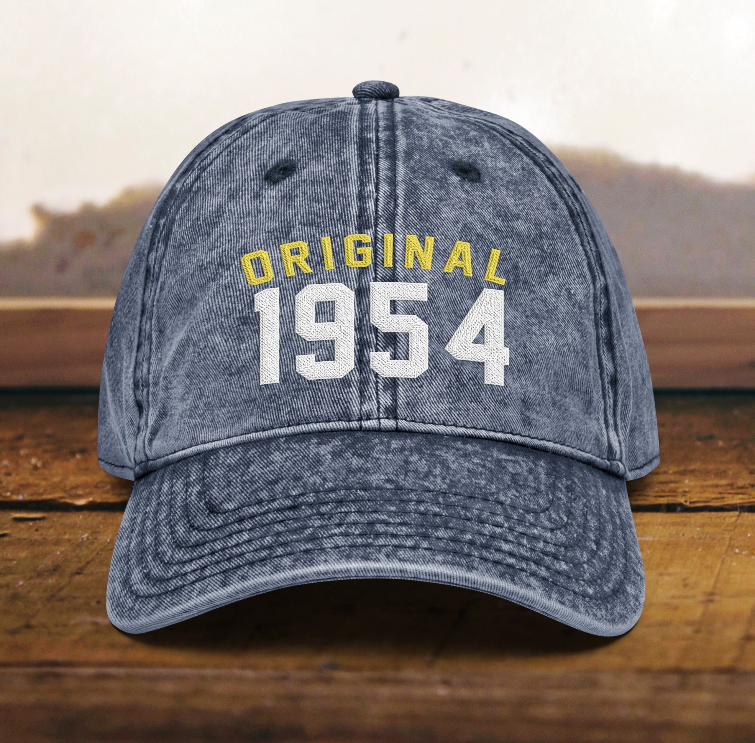 party geschenk zum 70. geburtstag bestickte mütze im vintage stil für den 70. geburtstag, geboren 1954, baumwoll twill kappe 1767 scaled