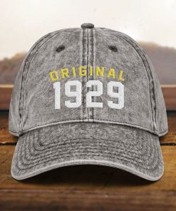 Party Geschenk zum 95. Geburtstag Bestickte Mütze im Vintage Stil Geboren im Jahr 1929 party geschenk zum 95. geburtstag bestickte mütze im vintage stil geboren im jahr 1929 6873