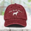 Pit Bull Vintage Baumwoll Twill Mütze Hundeliebhaber Papa Mütze pit bull vintage baumwoll twill mütze hundeliebhaber papa mütze 3258 scaled
