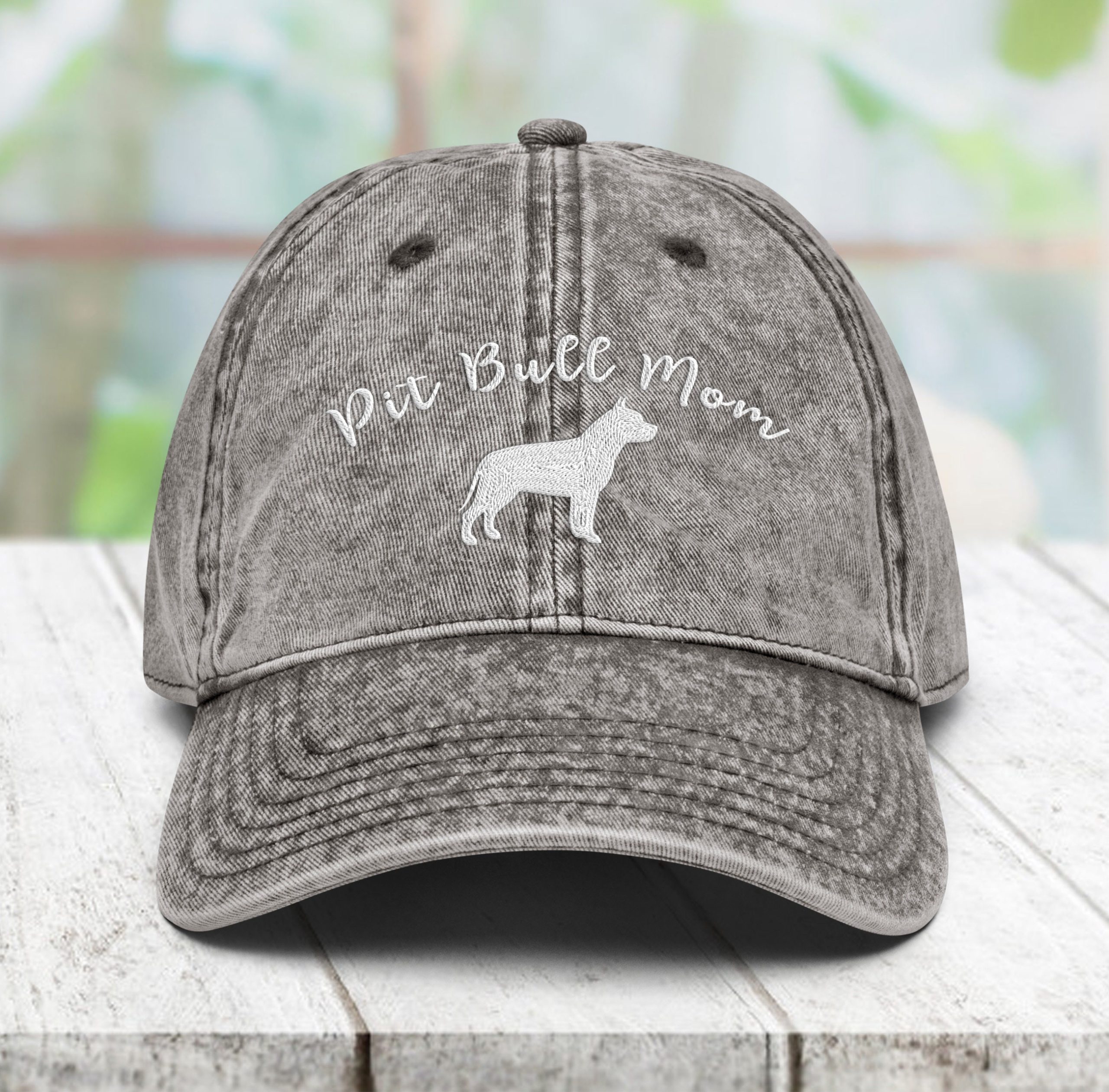 pit bull vintage baumwoll twill mütze hundeliebhaber papa mütze 4511 scaled