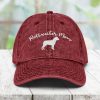 rottweiler vintage baumwoll twill mütze hundeliebhaber papamütze, bestickte mütze 2716 scaled