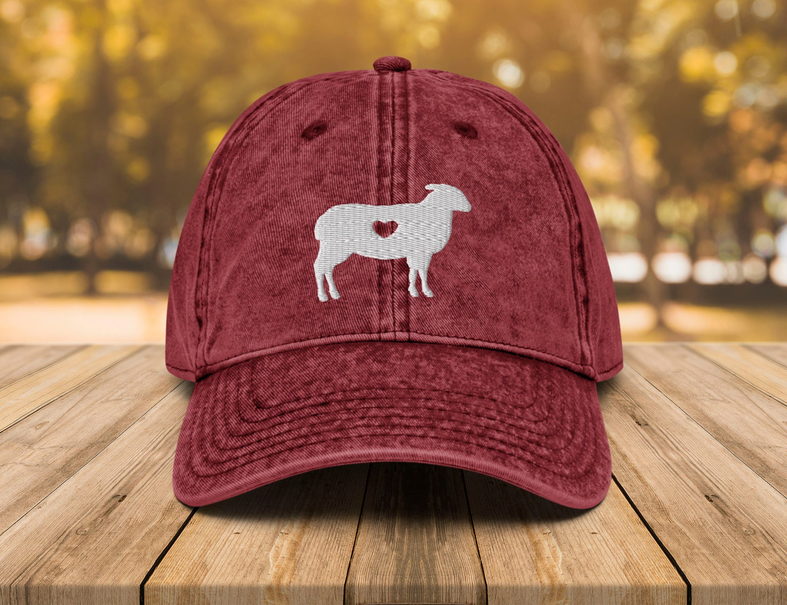 Schafe Vintage Baumwoll Twill Kappe Schaf Liebhaber Papa Hut schafe vintage baumwoll twill kappe schaf liebhaber papa hut 2423 scaled