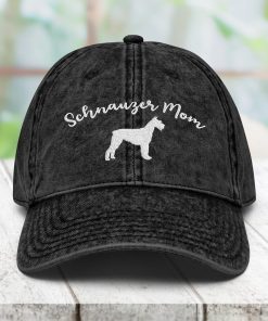 Schnauzer Bestickte Mütze Schnauzer Vintage Baumwoll Twill Mütze schnauzer bestickte mütze schnauzer vintage baumwoll twill mütze 7500