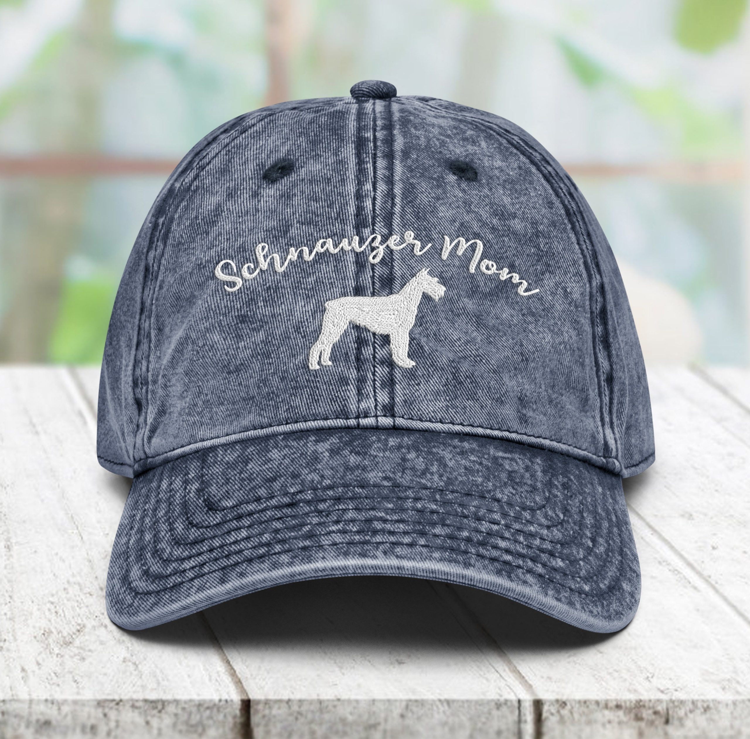 Schnauzer Bestickte Mütze Schnauzer Vintage Baumwoll Twill Mütze schnauzer bestickte mütze schnauzer vintage baumwoll twill mütze 8708 scaled