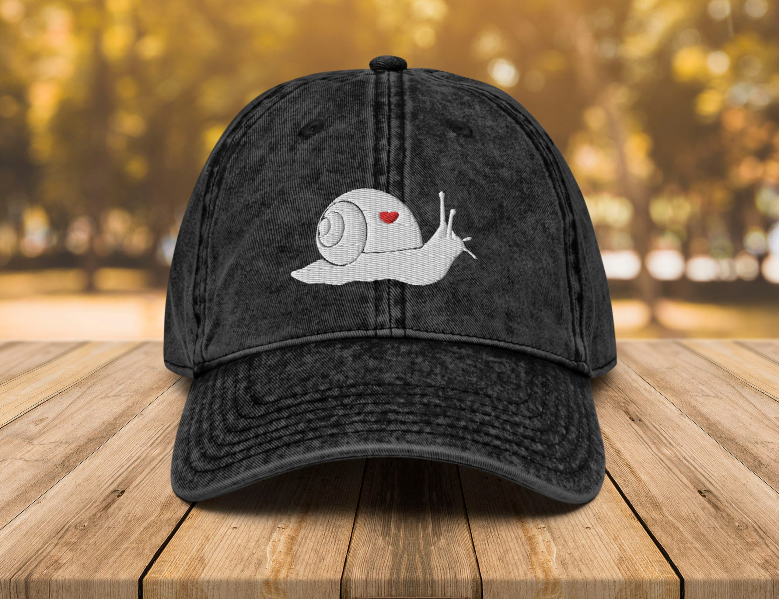 schnecke vintage baumwoll twill kappe schneckenliebhaber papa hut 5143 scaled