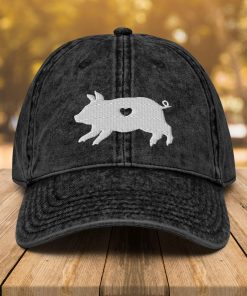 Schwein Vintage Baumwolle Twill Mütze Schwein Liebhaber Papa Hut, Schwein Bestickte Mütze, Geschenk für Schwein Liebhaber, Geschenk für Bauer schwein vintage baumwolle twill mütze schwein liebhaber papa hut, schwein bestickte mütze, geschenk für schwein liebhaber, geschenk für bauer 5339