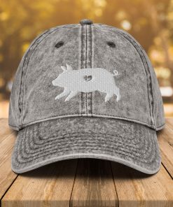 Schwein Vintage Baumwolle Twill Mütze Schwein Liebhaber Papa Hut, Schwein Bestickte Mütze, Geschenk für Schwein Liebhaber, Geschenk für Bauer schwein vintage baumwolle twill mütze schwein liebhaber papa hut, schwein bestickte mütze, geschenk für schwein liebhaber, geschenk für bauer 7734