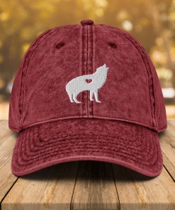 Wolf Vintage Baumwoll Twill Mütze Wolf Liebhaber Papa Mütze wolf vintage baumwoll twill mütze wolf liebhaber papa mütze 7379