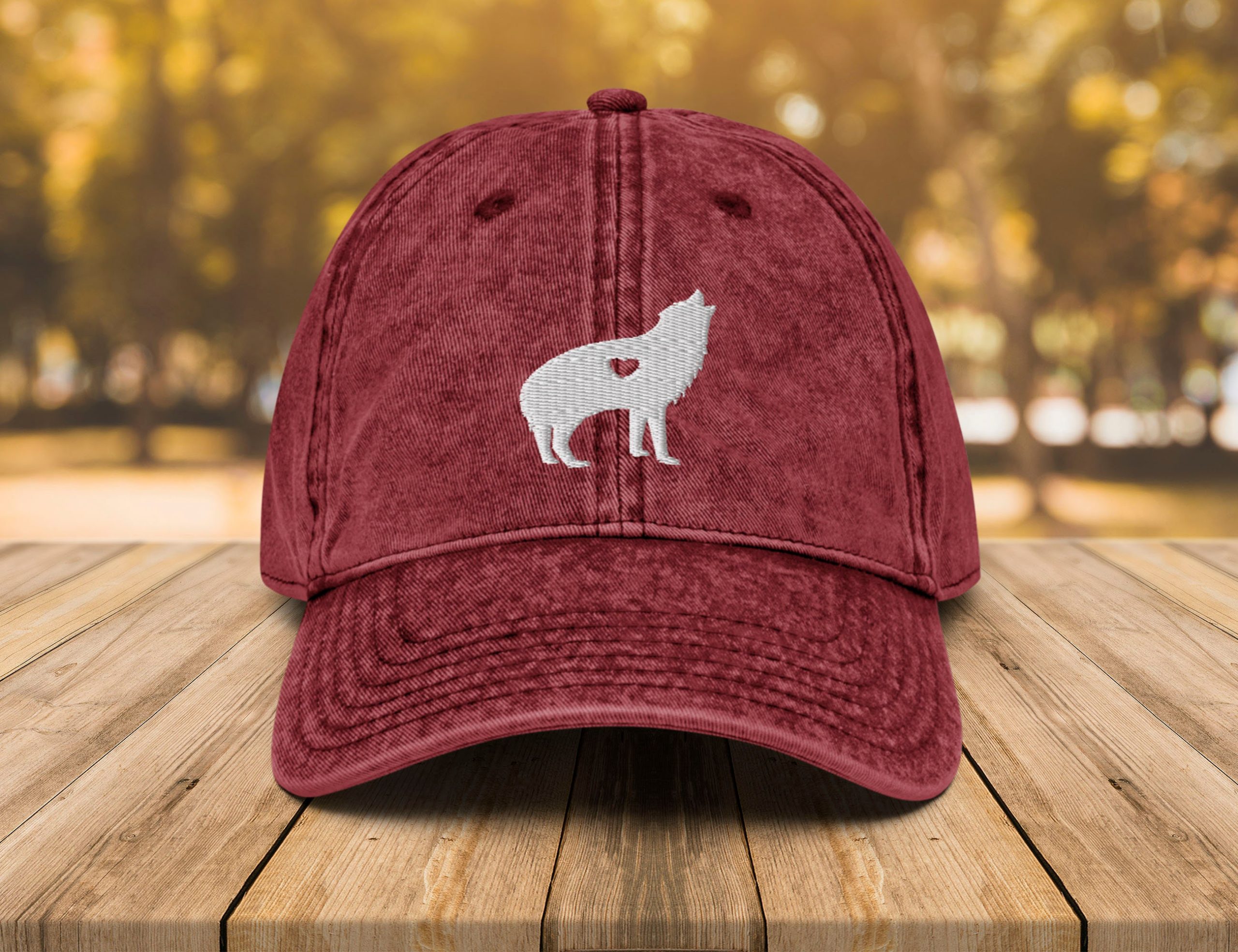 Wolf Vintage Baumwoll Twill Mütze Wolf Liebhaber Papa Mütze wolf vintage baumwoll twill mütze wolf liebhaber papa mütze 7379 scaled