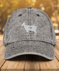 Ziegen Vintage Baumwoll Twill Mütze Ziegenliebhaber Papamütze, Bestickte Mütze, Geschenk für Ziegenliebhaber ziegen vintage baumwoll twill mütze ziegenliebhaber papamütze, bestickte mütze, geschenk für ziegenliebhaber 1764