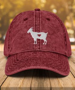 Ziegen Vintage Baumwoll Twill Mütze Ziegenliebhaber Papamütze, Bestickte Mütze, Geschenk für Ziegenliebhaber ziegen vintage baumwoll twill mütze ziegenliebhaber papamütze, bestickte mütze, geschenk für ziegenliebhaber 5315