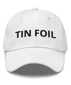 Alufolie – Bestickter Verstellbarer Baseballhut für Verschwörungstheorien alufolie – bestickter verstellbarer baseballhut für verschwörungstheorien 3733