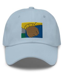 arthur fist – bestickter verstellbarer baseballhut für lustige meme 4261