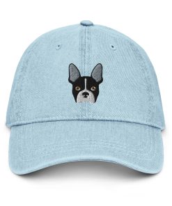 boston terrier bestickter denim hut boston terrier hund geschenk boston terrier hut boston terrier mama boston terrier cap 6917