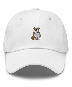 Bulldogge – Bestickter Verstellbarer Relaxed Fit Hut, Handgemachte Baseballhut für Bulldog-Besitzer bulldogge – bestickter verstellbarer relaxed fit hut, handgemachte baseballhut für bulldog besitzer 8280
