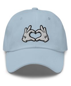 Cartoon-Handschuh Herz Hände Hut Bestickte Verstellbare Entspannte Passform Baseballkappe Themenpark Hut. cartoon handschuh herz hände hut bestickte verstellbare entspannte passform baseballkappe themenpark hut. 4597