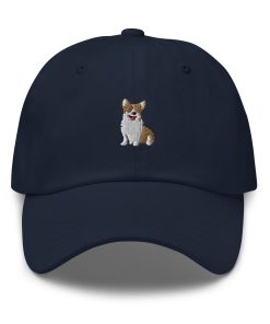 corgi besticktes verstellbares relaxed fit hut handgemachtes baseball hut niedlicher corgi hundebesitzer geschenk haustier besticktes hut. 1990